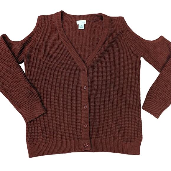 Wet seal sweater holes below shoulder Size M - Picture 1 of 6